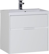 Aquanet Тумба с раковиной Латина 70 см, белая 00212835