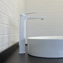 Comforty Смеситель для раковины, белый, FC071B-CKBT