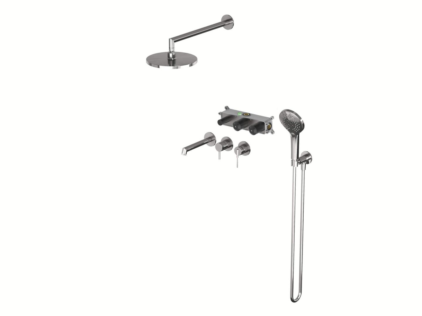 Приобрести hayzburg встраиваемая душевая система, хром hb-4004-3ch