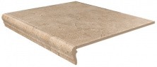 Ступень Kerama Marazzi Фаральони Фронтальная песочный 40,2х34