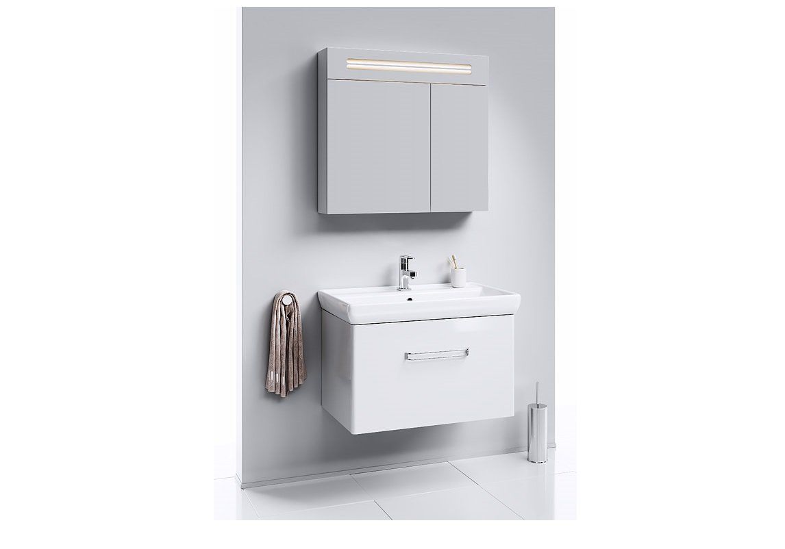 Приобрести зеркало-шкаф aqwella нео 80 см neo.04.08