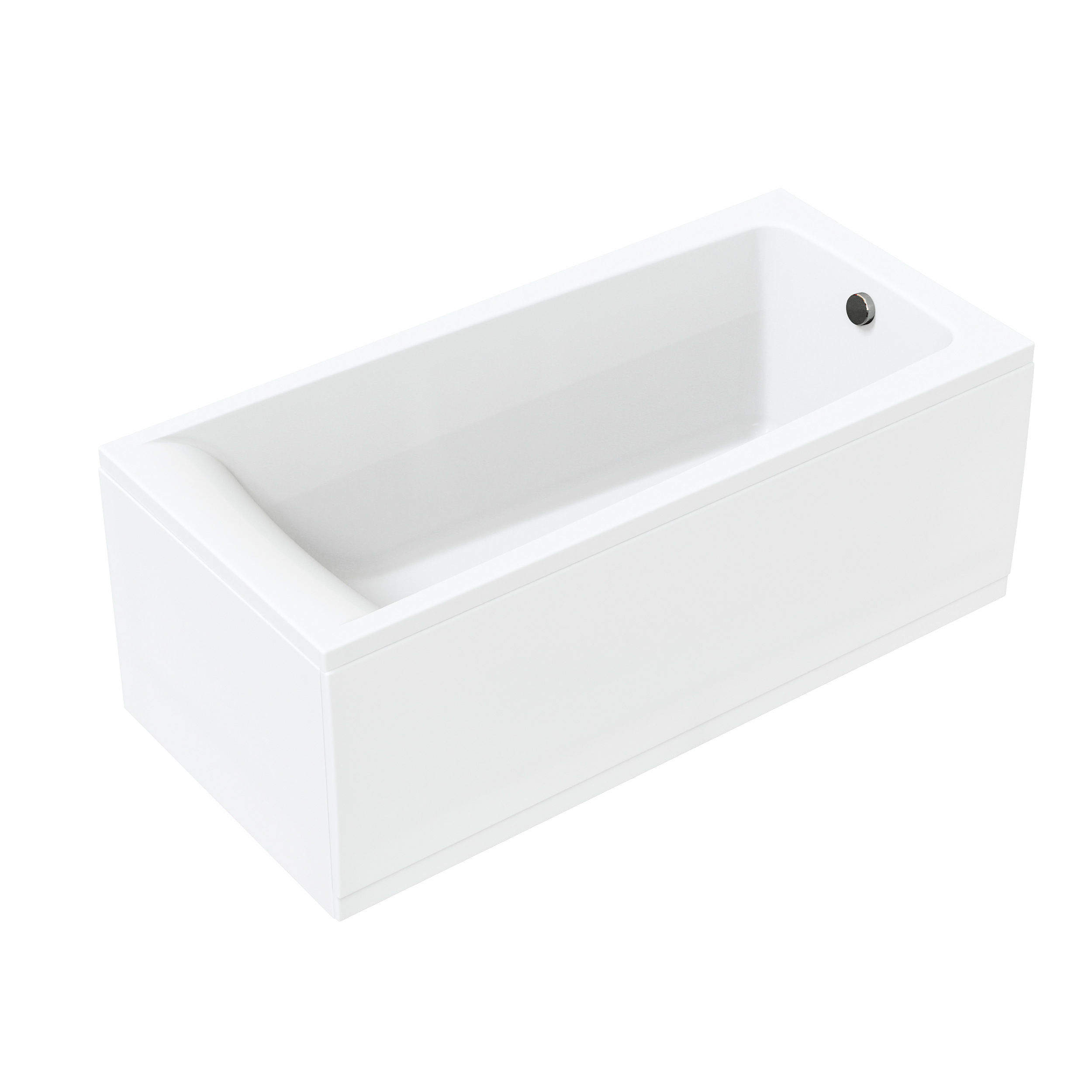 Приобрести mirsant ванна акриловая алушта 175*70 см, белая, ут000083647