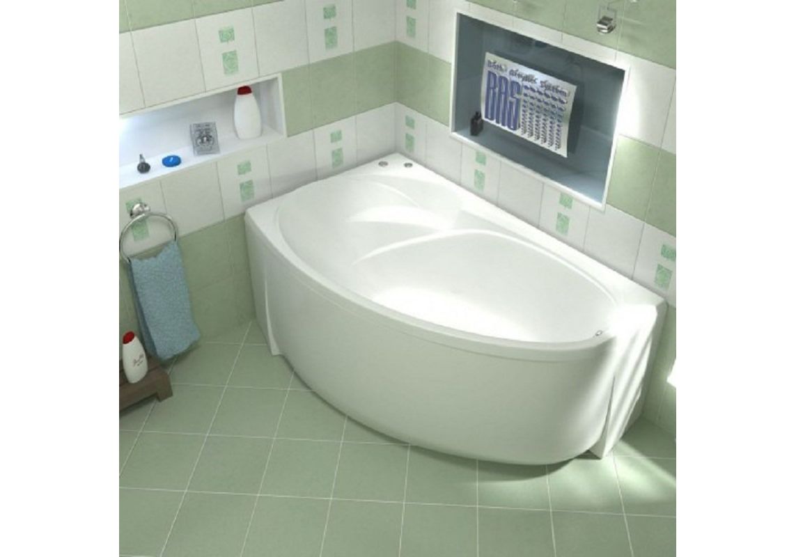 Приобрести bas акриловая ванна флорида l 160*90