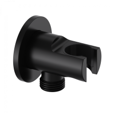 Шланговое подключение с держателем WONZON & WOGHAND, Черный матовый (WW-HZ2319-MB)