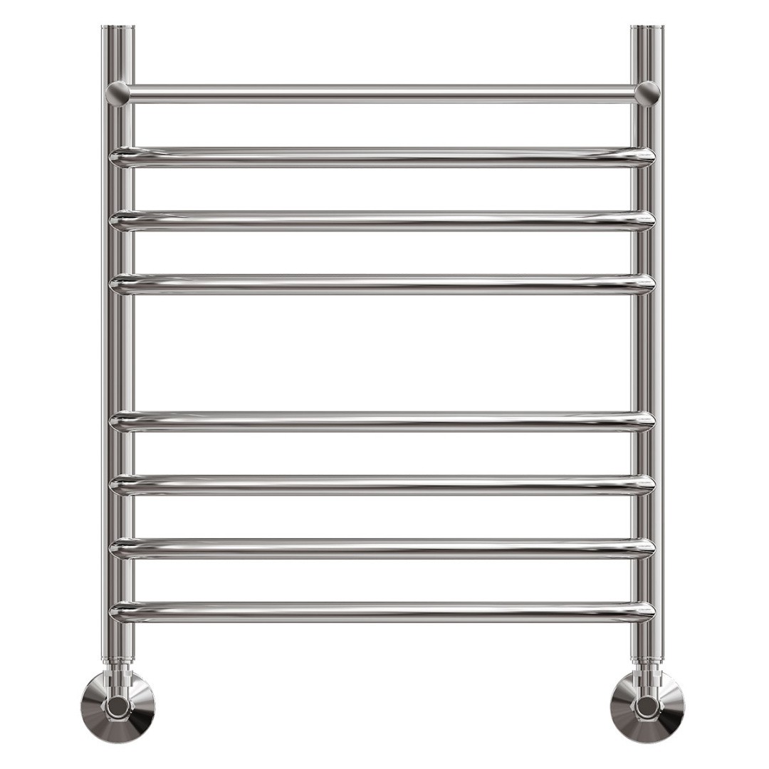 Приобрести полотенцесушитель водяной point 500х600 альфа п7 с полкой, хром pn05156sp