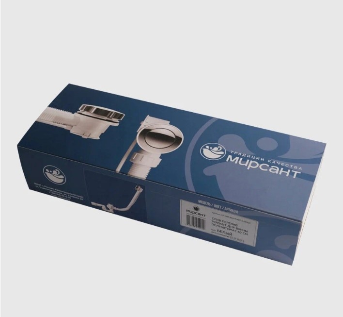 Приобрести mirsant сифон для душевого поддона drainage ar-3005 d 90 мм, хром ут000094118