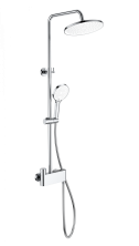 Душевая система с термостатом WONZON & WOGHAND MUSE Corno, Хром (WW-B3110-CR)