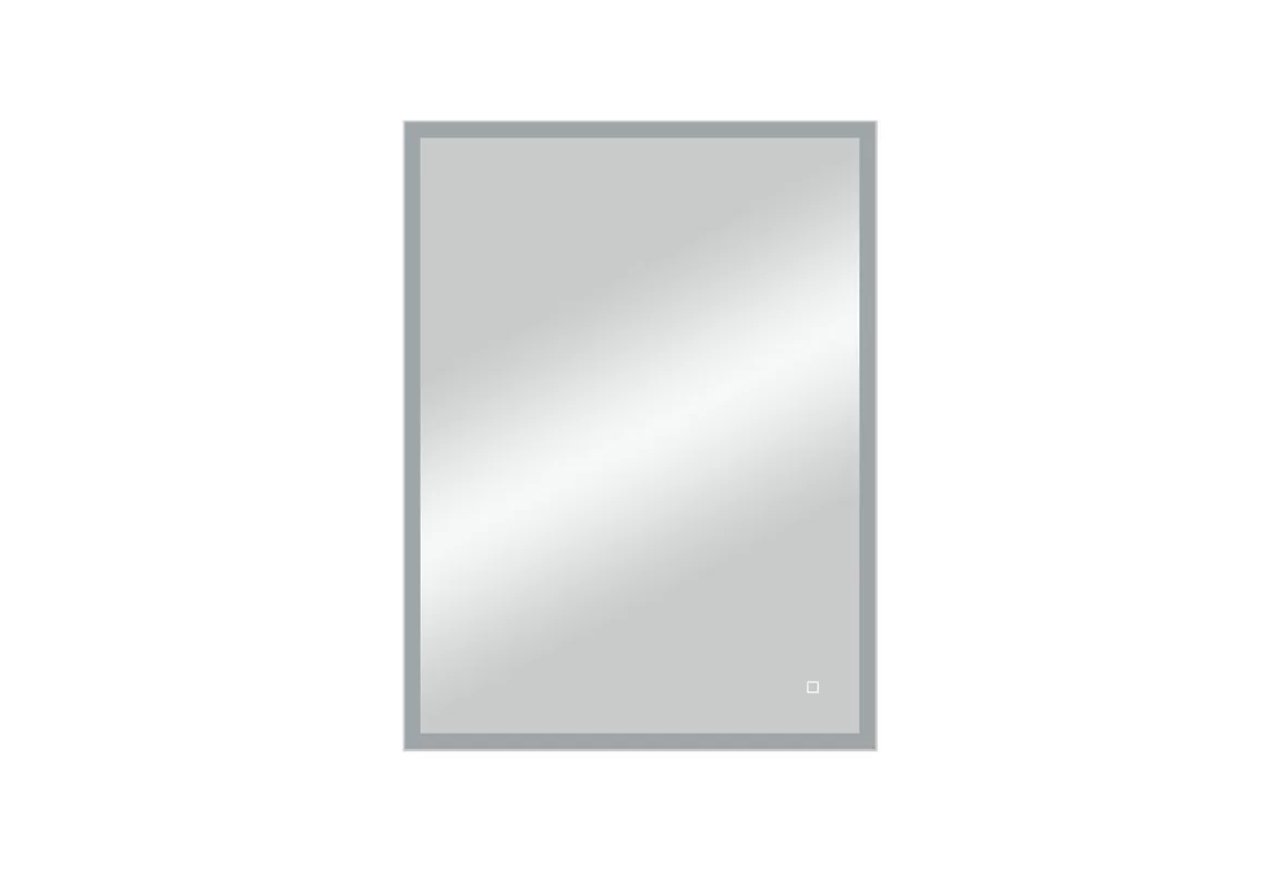 Приобрести continent зеркало с подсветкой solid 60х80 см, серое