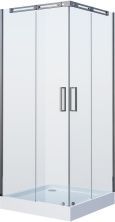 Grossman Душевое ограждение Galaxy 100х100 см, квадратное, хром\ прозрачное GR-3100