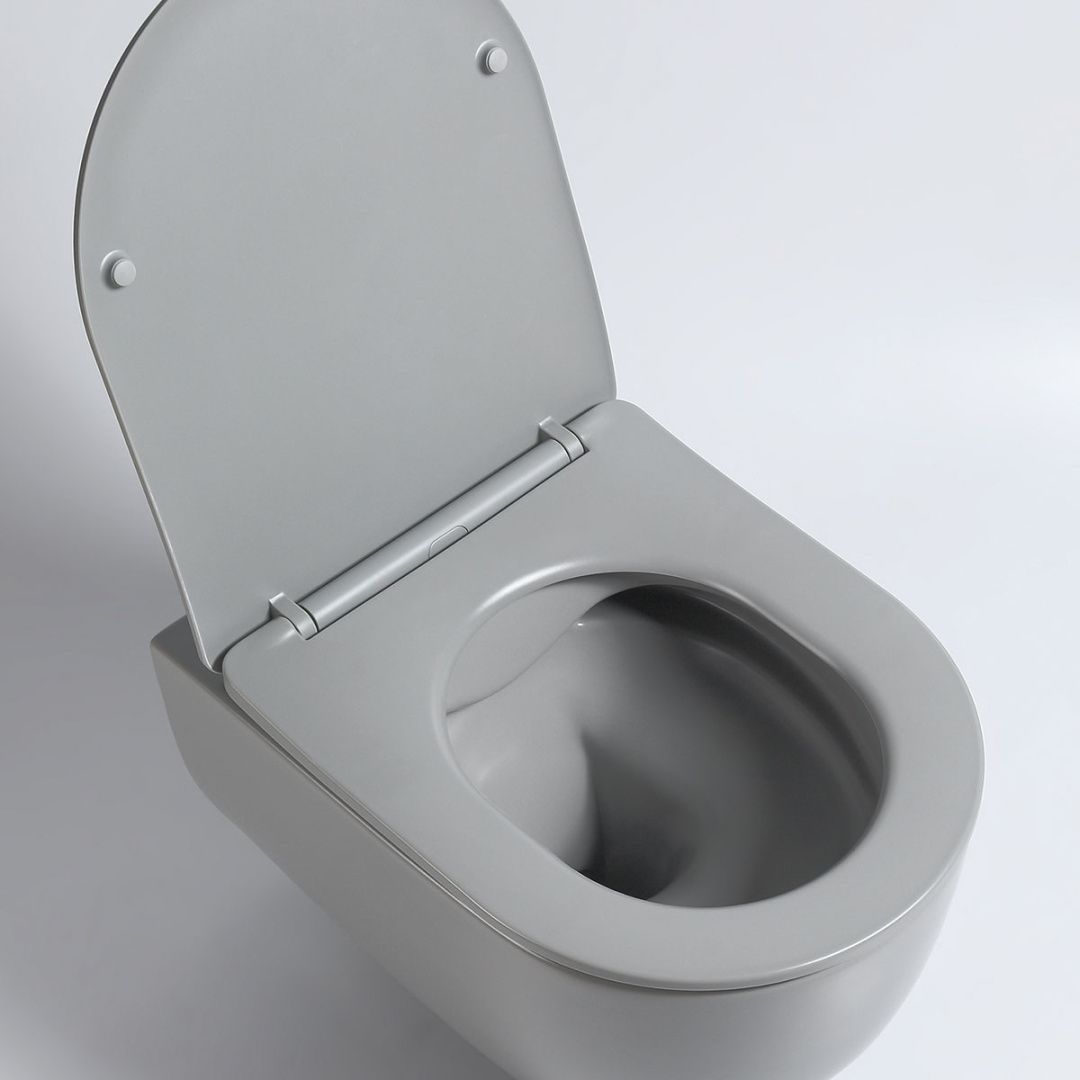 Приобрести vincea унитаз подвесной evo, ультратонкое сиденье, микролифт, серый матовый vt1-34smg