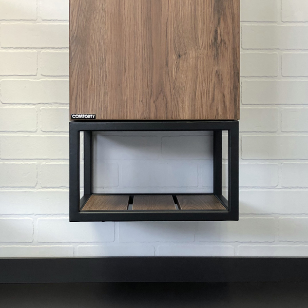 Приобрести сomforty пенал "порто-35" дуб темно-коричневый