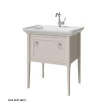 Caprigo Тумба с раковиной JERSEY 75 см, светло бежевая