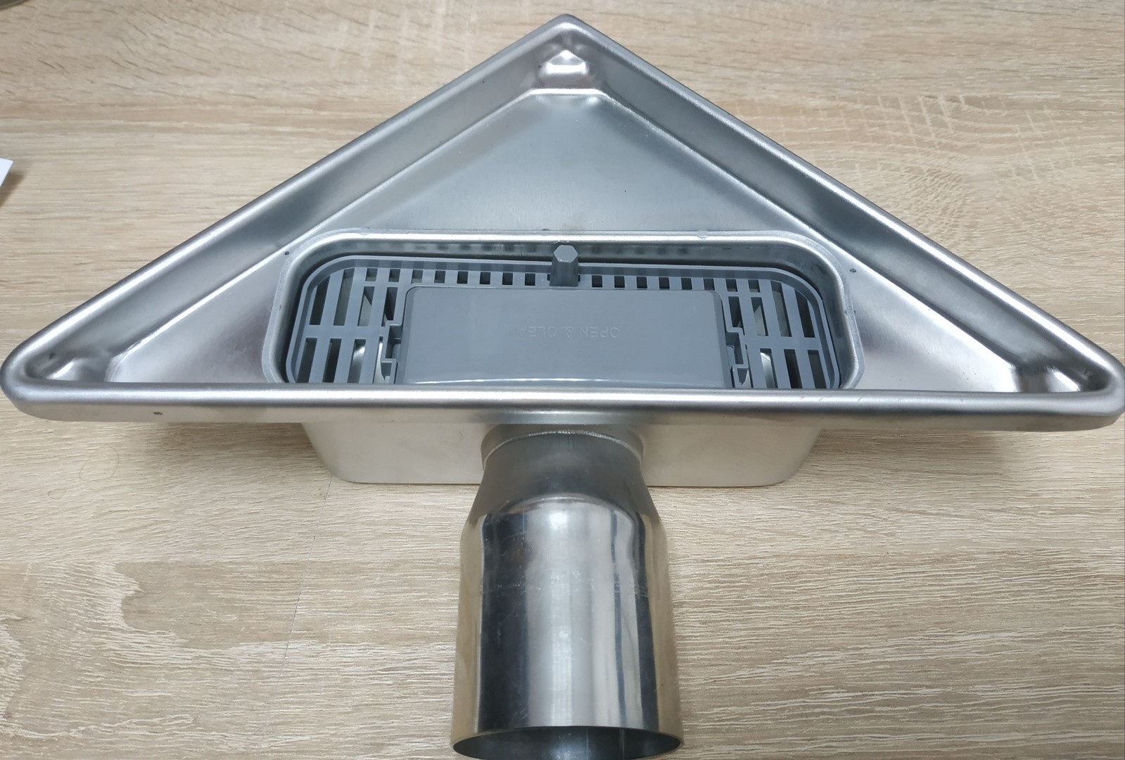 Приобрести трап tim bad412002 20х20 см, нержавеющая сталь