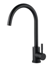 Смеситель для кухни ViEiR Kitchen 369 мм, черный V15020(C)