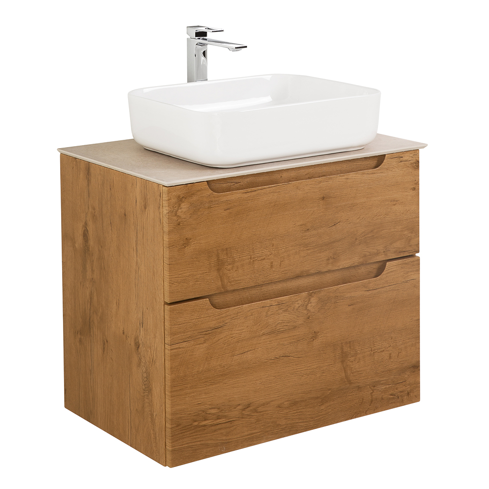 Приобрести belbagno тумба со столешницей etna-h60 60 см, подвесная rovere nature