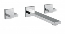 CEZARES Смеситель для раковины UNIKA, скрытый монтаж, 3 отверстия, хром UNIKA-BLI3-01