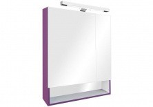 Зеркальный шкаф Roca The Gap 80 см, фиолетовый Z.RU93.0.275.3