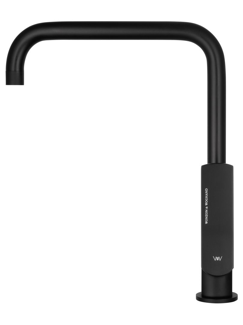Приобрести смеситель для кухни wonzon & woghand, черный матовый (ww-l1006-mb)
