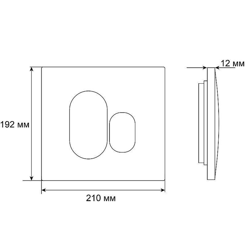 Приобрести grossman клавиша смыва galaxy, хром матовый 800.t1.01.110.110