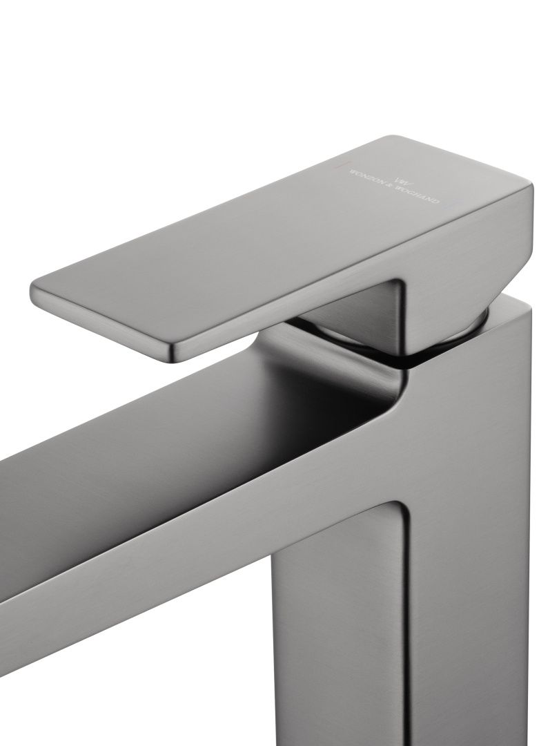 Приобрести смеситель для раковины wonzon & woghand cube 2.0, темный графит (ww-88018068-bgm)