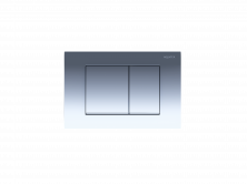 Панель смыва Aquatek KDI-0000010 хром глянец