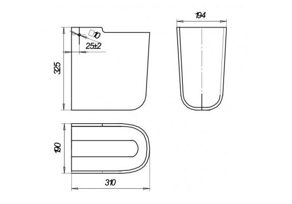 Приобрести полупьедестал sanita luxe