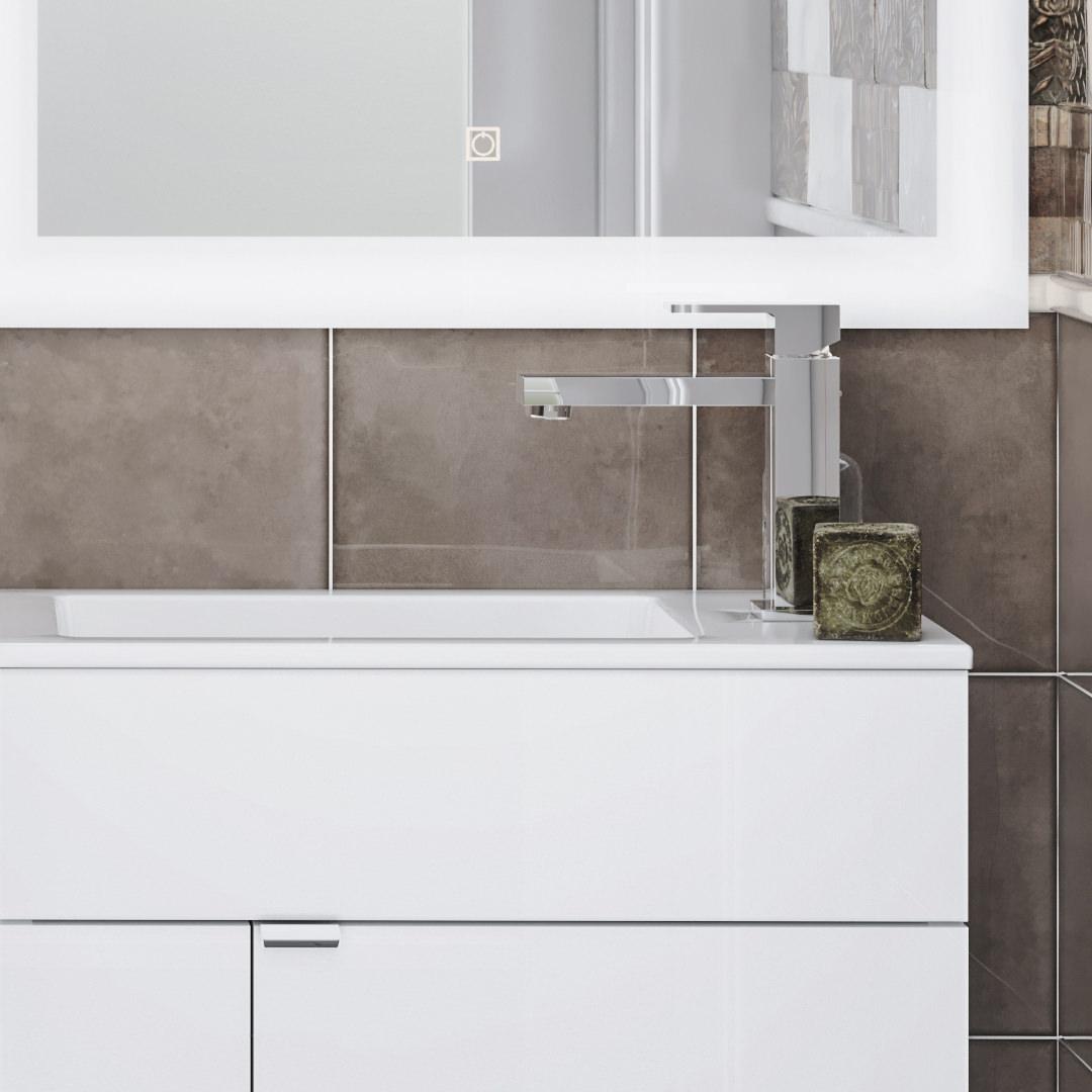 Приобрести kerama marazzi смеситель для раковины futura, хром 66411km.21.018