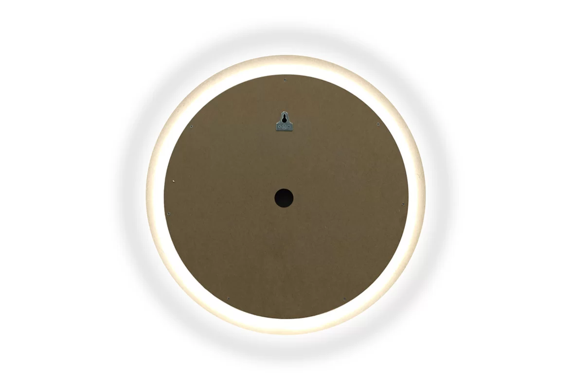 Приобрести continent зеркало с подсветкой planet black 70х70 см, черное