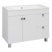 AQUA DE MARCO Тумба напольная с раковиной Ostin 100см. 2 дверь 2 ящика