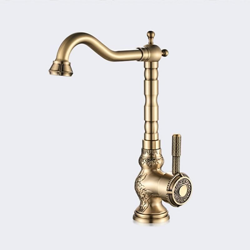 Приобрести gerhans смеситель для кухни k18, античная бронза k14218