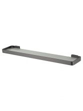 Стеклянная полка для ванной WONZON & WOGHAND LOTTE, Темный графит (WW-8327A-BGM)