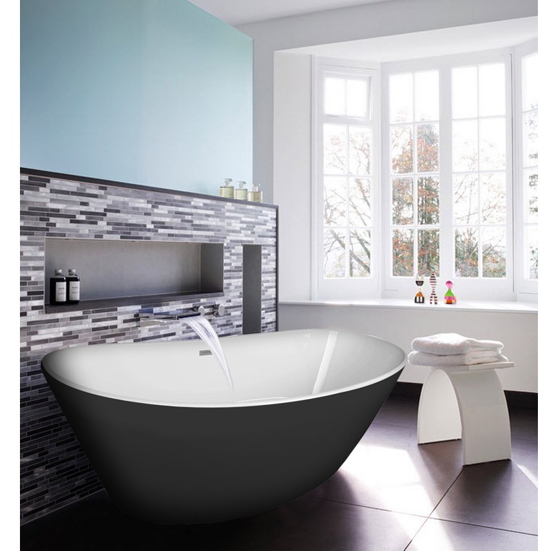 Приобрести акриловая ванна отдельностоящая azario easton 1800x820мм, az1337b