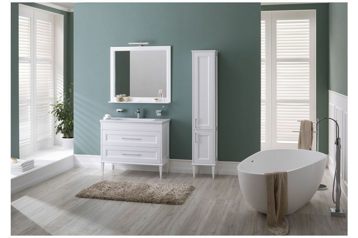 Приобрести aquanet пенал бостон м 36 см, белый