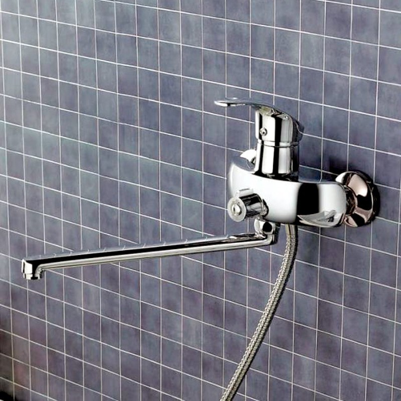 Приобрести haiba смеситель для ванны 183мм, хром hb-2221