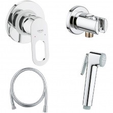1Grohe Комплект гигиенического душа со смесителем BauLoop, хром 124895