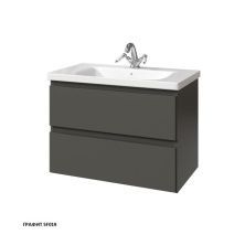 Caprigo Тумба с раковиной FORTE 80 см, графит 36112 8