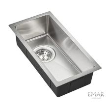 Emar Кухонная мойка 23х45 см, сатин EMB-126A PVD Nano Satine