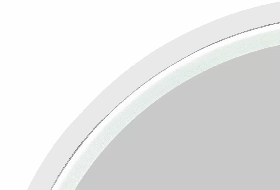 Приобрести continent зеркало с подсветкой style white 60х60 см, белый