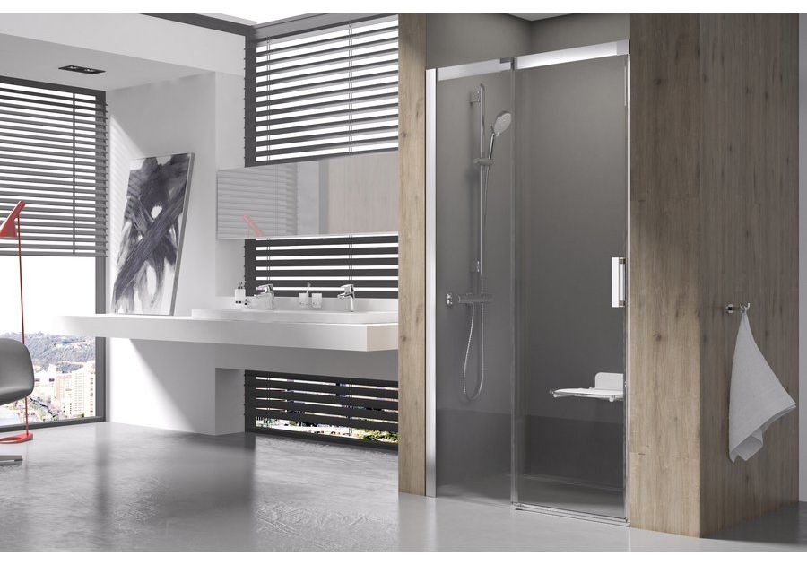 Приобрести дверь душевая ravak matrix msd2 110 см 0wld0c00z1 l алюминий/прозрачное