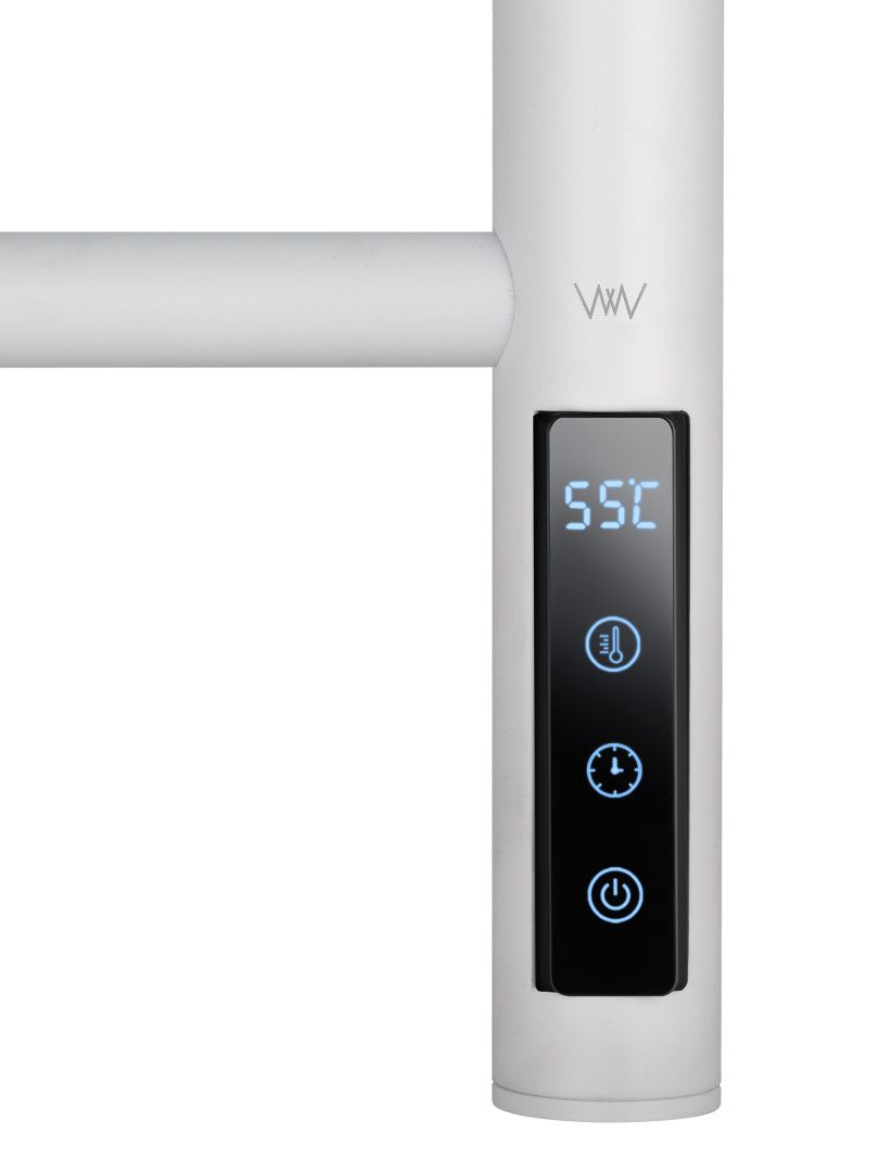 Приобрести полотенцесушитель электрический wonzon & woghand bonn, белый матовый (ww-al409-mw)