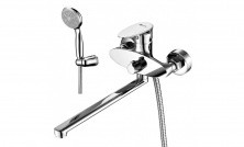 LEMARK Смеситель для ванны Nero, хром LM0251C