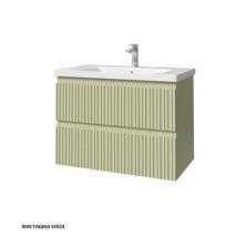 Caprigo Тумба с раковиной FORTE-Smalty TYPE 80 см, зеленая 38412 5
