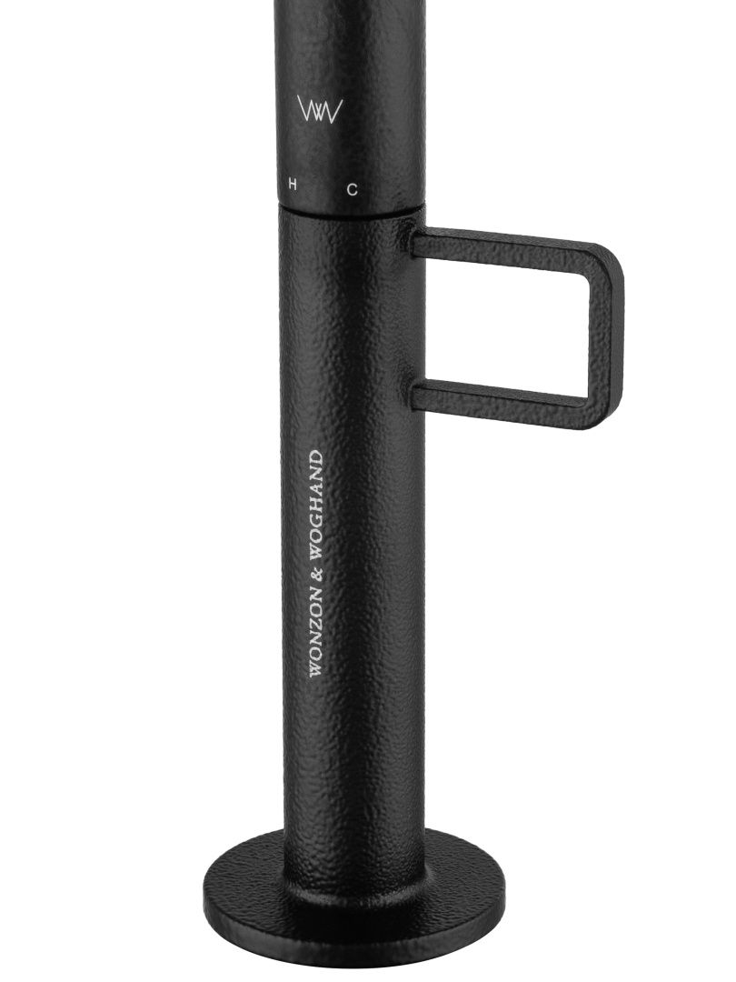 Приобрести смеситель для раковины wonzon & woghand loop, черный матовый (ww-112-00-508)