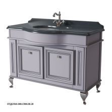 Caprigo Тумба с раковиной FRESCO 120 см, фиолетовая, эмаль