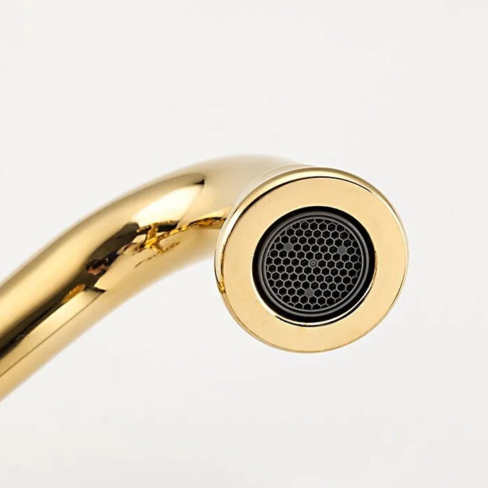 Приобрести gappo смеситель для раковины g1389-6, золото 16659