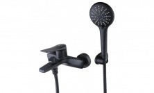 LEMARK Смеситель для ванны Bronx, черный LM3714BL