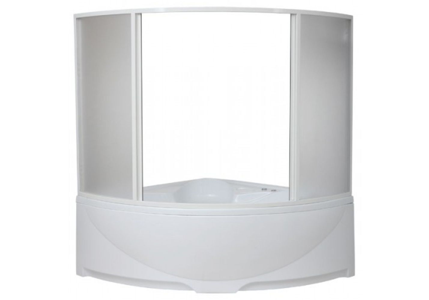 Приобрести шторка для ванны bas дрова 1600х1450