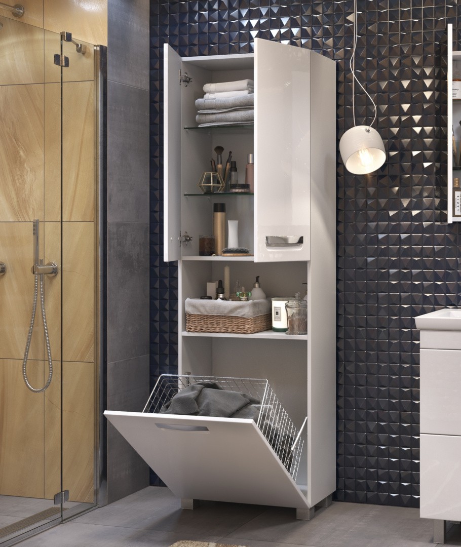 Приобрести vigo пенал plaza, напольный, 60см, белый pn.pla.60