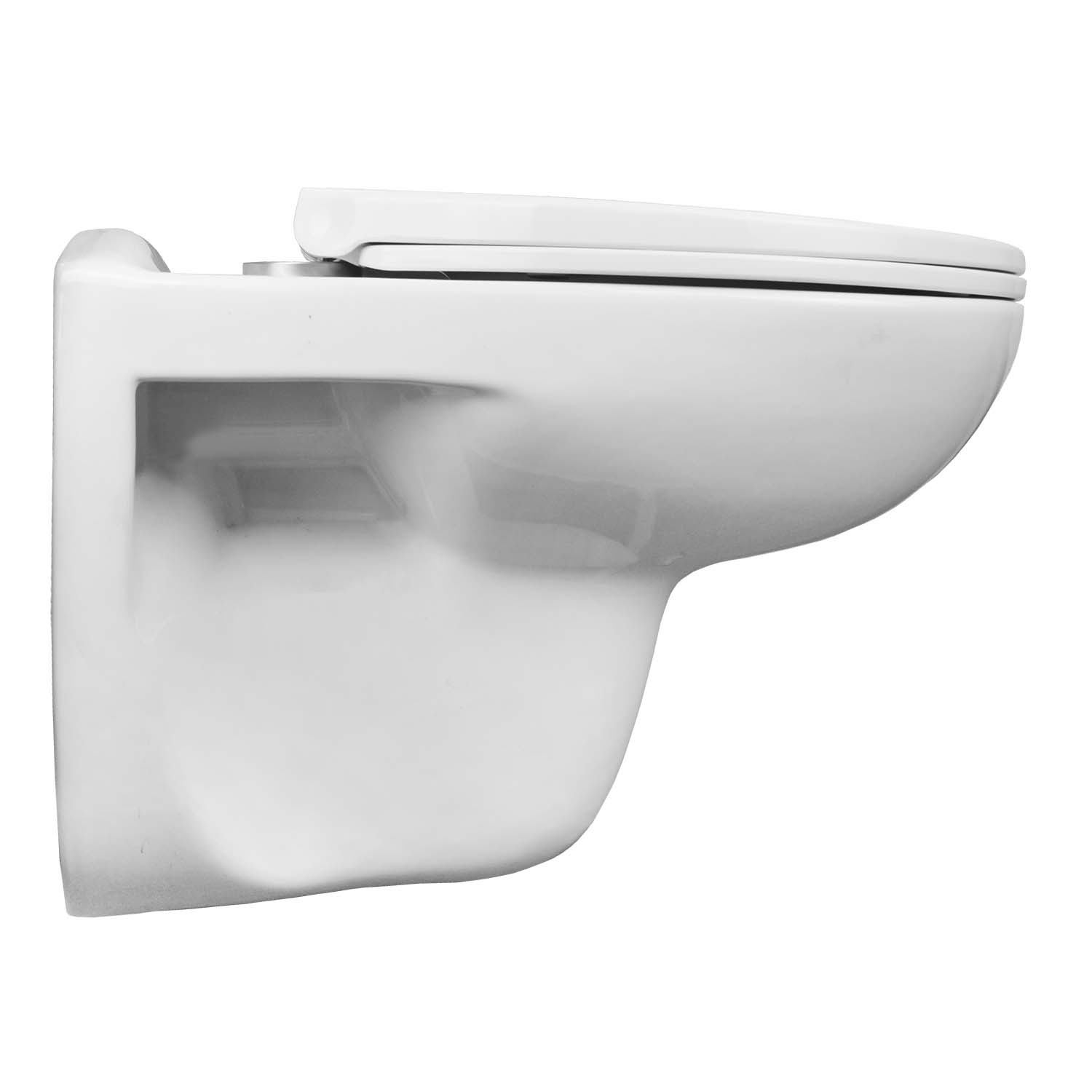 Приобрести loranto унитаз подвесной fredo 35,5х55 см, безободковый (cs-wh8005)