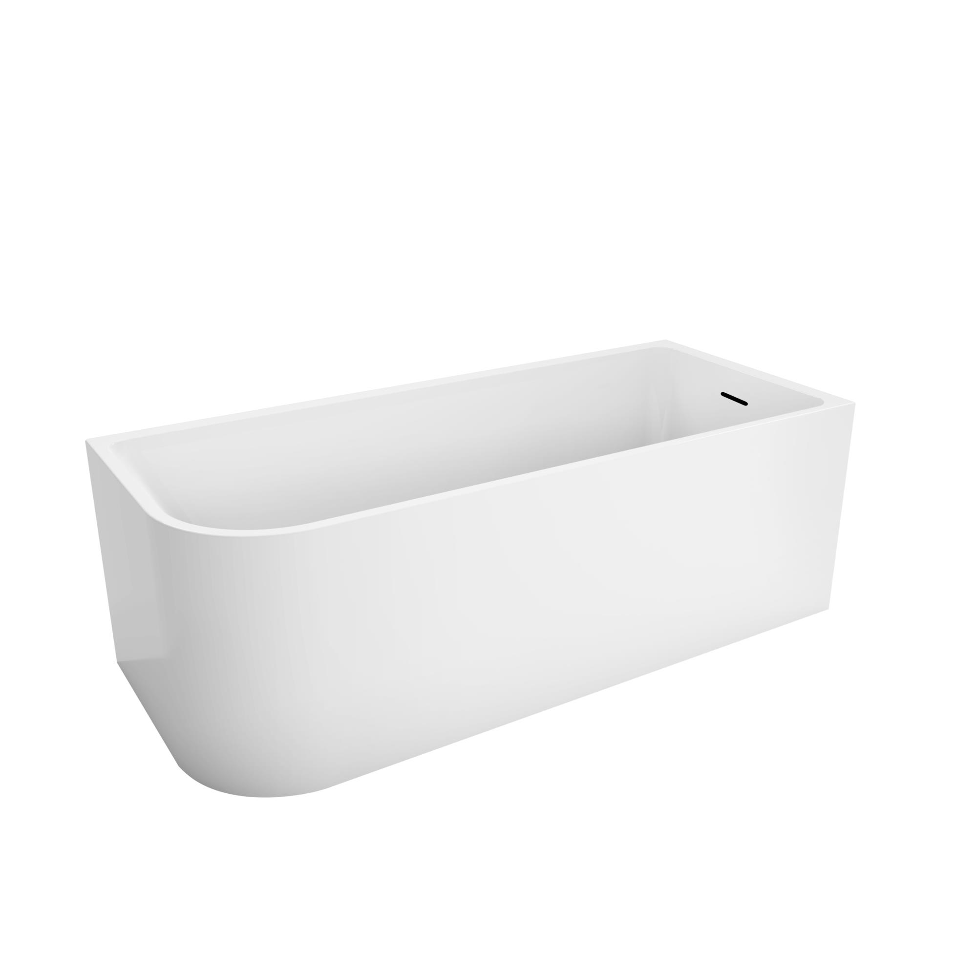 Приобрести belbagno акриловая ванна 170х73 см, угловая, белая bb712-1700-730-r